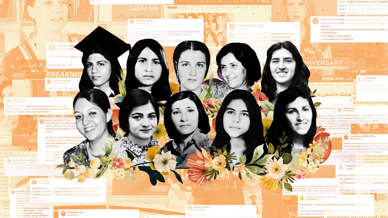 Lancio della campagna a 40 anni dall’esecuzione di 10 donne Bahá’í