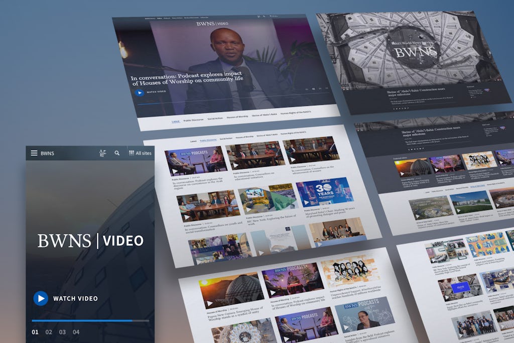 Il Baháí World News Service lancia una sezione dedicata ai video Il Baháí World News Service lancia una sezione dedicata ai video