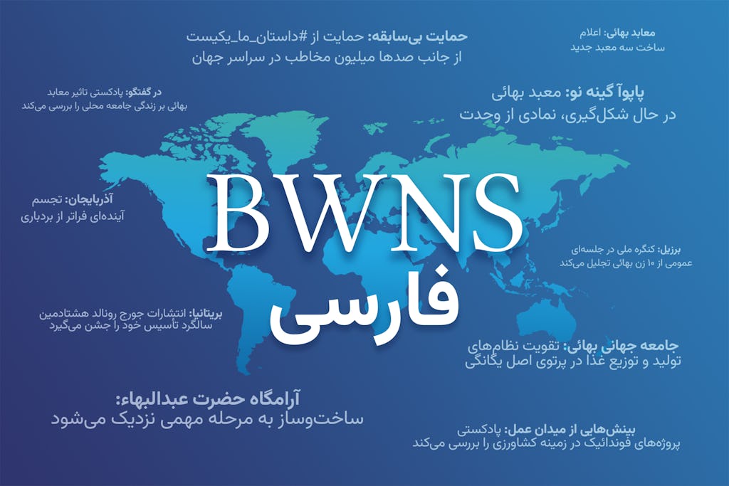 Il centro mondiale Baháí: il sito BWNS ora include la lingua persiana