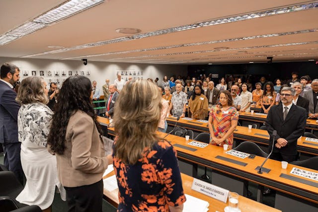 Il Congresso Nazionale del Brasile onora 10 donne baháí durante unaudizione pubblica