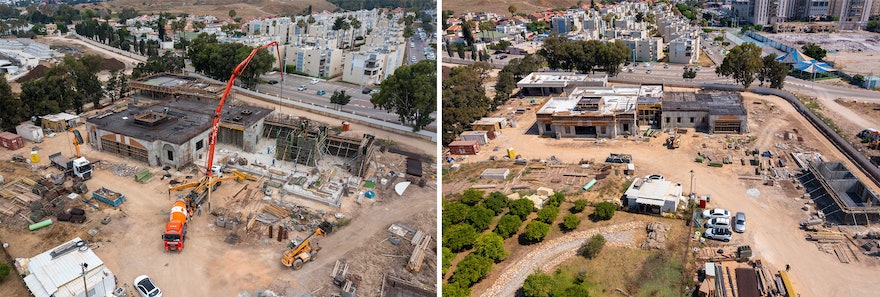 Il Santuario di ‘Abdu’l-Bahá: La costruzione si avvicina a un importante traguardo Il Santuario di ‘Abdu’l-Bahá: La costruzione si avvicina a un importante traguardo