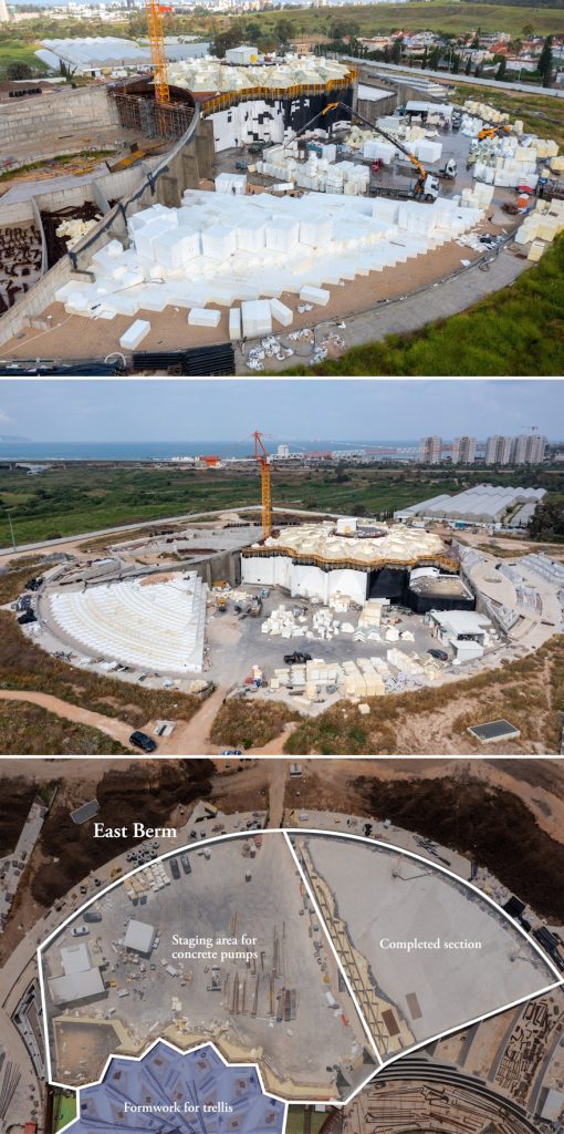 Il Santuario di ‘Abdu’l-Bahá: La costruzione si avvicina a un importante traguardo Il Santuario di ‘Abdu’l-Bahá: La costruzione si avvicina a un importante traguardo
